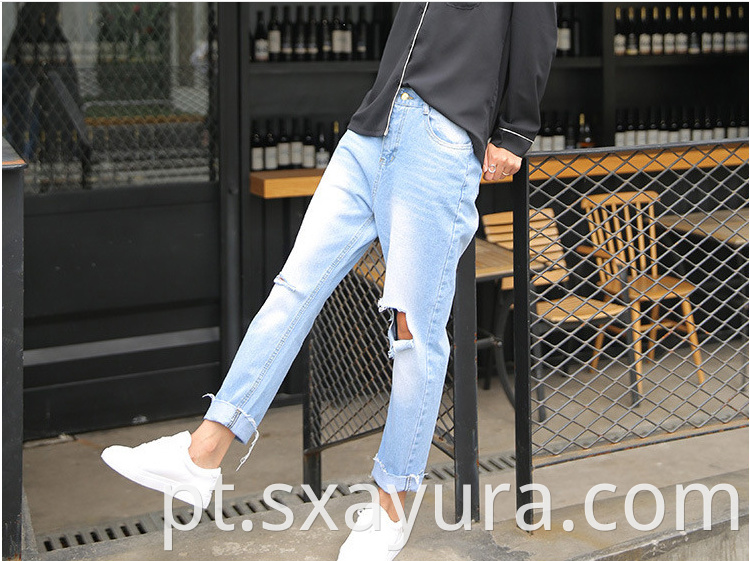 2020 autumn new jeans women's tights